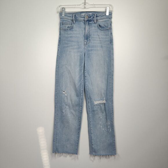 Altar'd State Denim - Altar'd State Jeans Women's Size 24 Light Blue Distressed Raw Hem